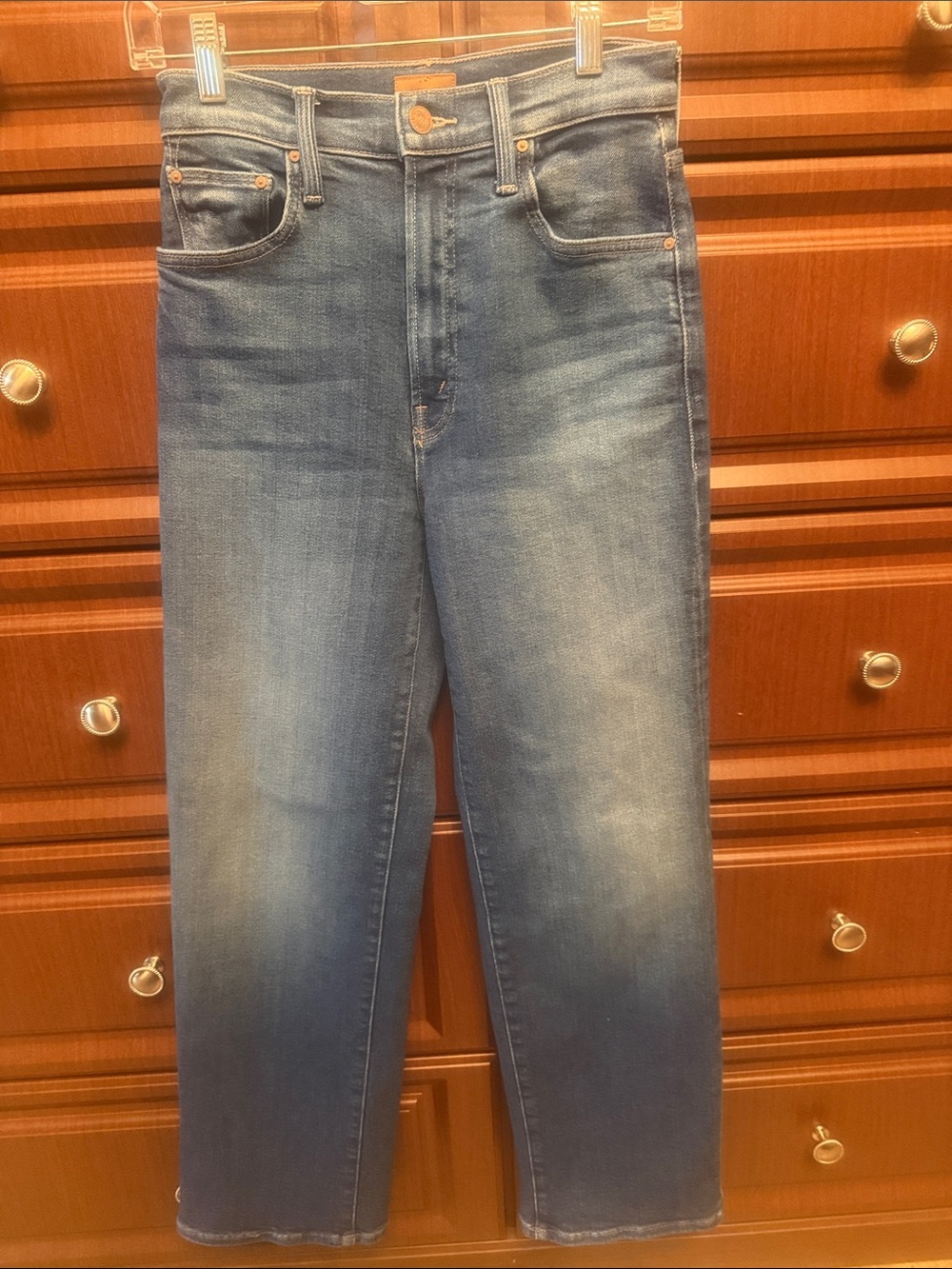 Mother The Rambler Zip Flood Jeans